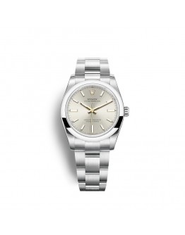 Rolex Oyster Perpetual 34mm Silver