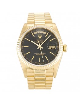 Rolex Day-Date Black 18038