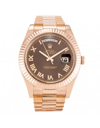 Rolex Day-Date II Chocolate 218235