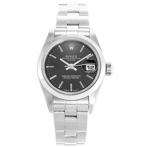 Rolex Datejust Black Dial Ladies 69160 Rolex Datejust Black Dial Ladies 69160