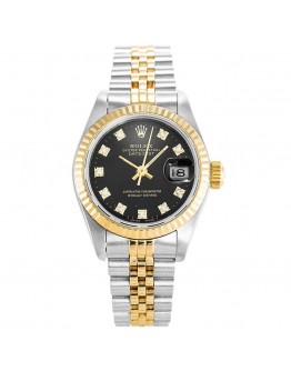 Rolex Datejust Black Diamonds 69173