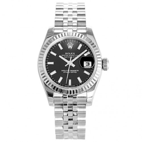 Rolex Datejust Black Ladies 179174 Rolex Datejust Black Ladies 179174