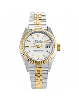 Rolex Datejust White Ladies 79173