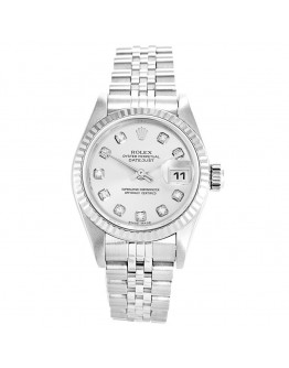 Rolex Datejust White Ladies 79174