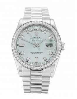 Rolex Day-Date Blue Dial 118346