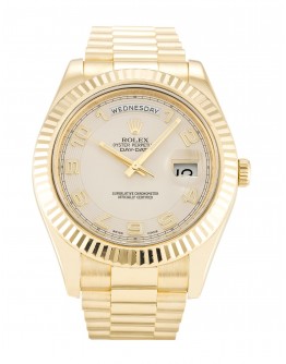 Rolex Day-Date II Ivory Dial 218238