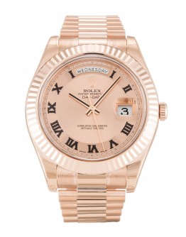 Rolex Day-Date II Rose Dial 218235