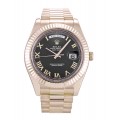 Rolex Day-Date II Black Dial 218235