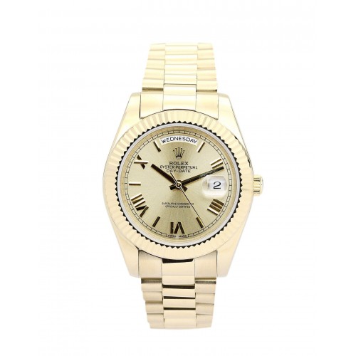 Rolex Day-Date II Gold Dial 218238