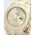 Rolex Day-Date II Gold Dial 218238