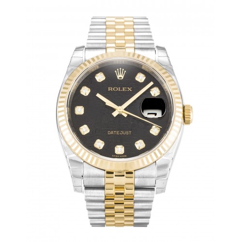Rolex Datejust Black Dial 116233