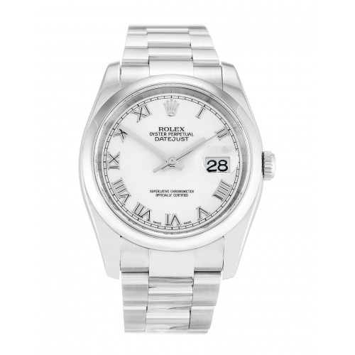 Rolex Datejust White Dial 116200