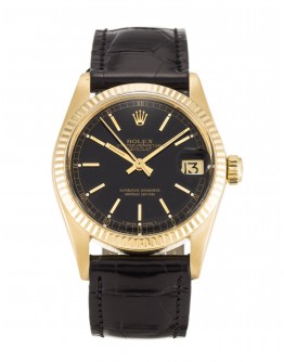 Rolex Datejust Black Dial Mid-Size 6827