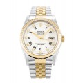 Rolex Datejust White Dial 16233