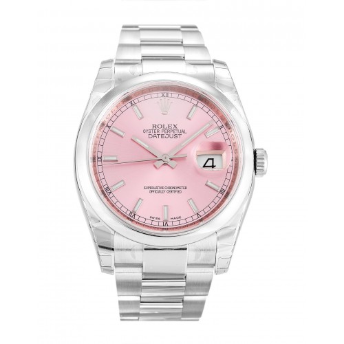 Rolex Datejust Pink Dial 116200