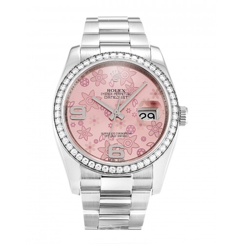 Rolex Datejust Pink Floral Dial 116244