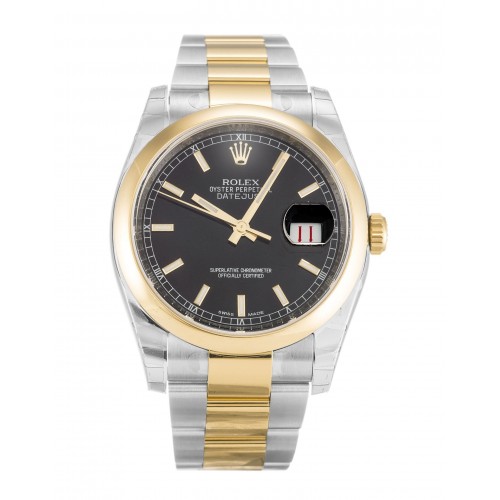 Rolex Datejust Black Dial 116203