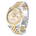 Rolex Datejust Silver Floral Dial 116203