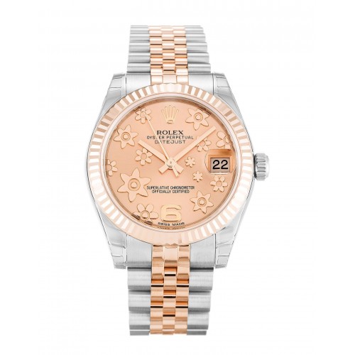 Rolex Datejust Mid-Size Pink Floral Dial 178271 Rolex Datejust Mid-Size Pink Floral Dial 178271