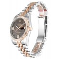 Rolex Datejust Chocolate Floral Diamond Dial 116231