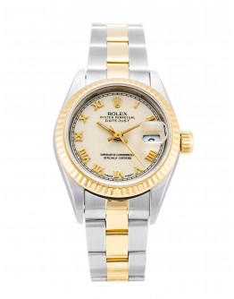 Rolex Datejust Lady Ivory Dial 69173