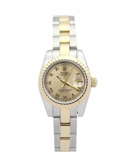 Rolex Datejust Lady Yellow Gold Dial 179163