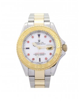 Rolex Yacht-Master Red Diamond and White dial 16623