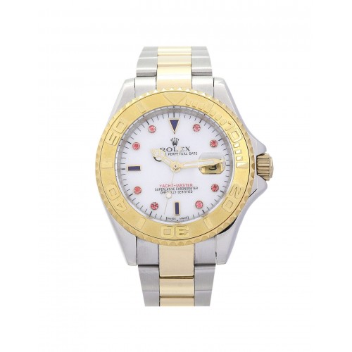 Rolex Yacht-Master Red Diamond and White dial 16623