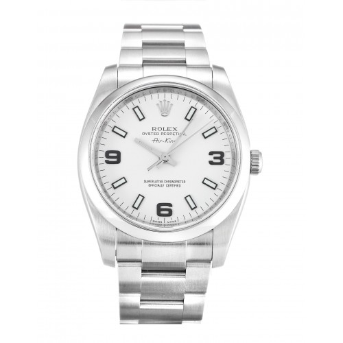 Rolex Air-King White Quarter Arabic 114200 Rolex Air-King White Quarter Arabic 114200