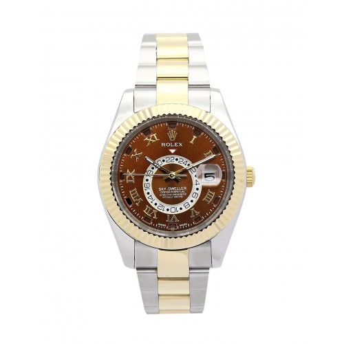 Rolex Sky-Dweller 326938 Gold & Silver