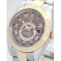 Rolex Sky-Dweller 326938 Gold & Silver