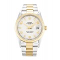 Rolex Oyster Perpetual Date 34mm White 15223