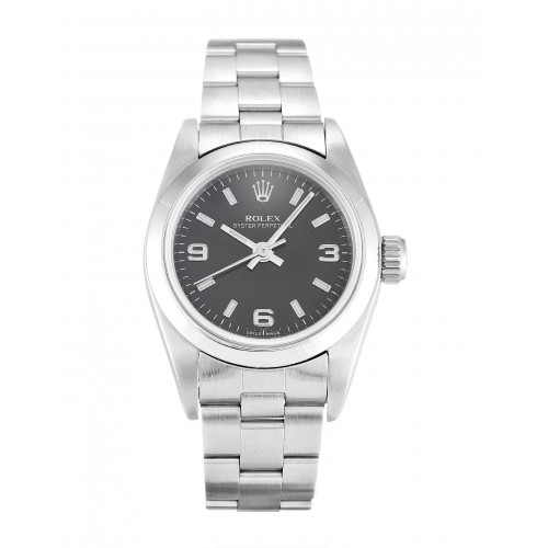 Rolex Lady Oyster Perpetual 26mm Black 67180