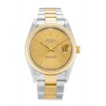 Rolex Oyster Perpetual Date 34mm Champagne 15223
