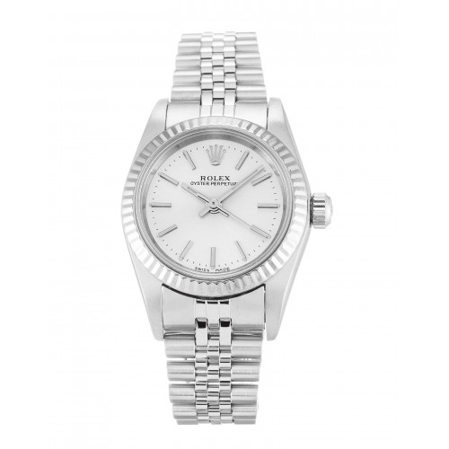 Rolex Lady Oyster Perpetual 26mm Silver 76094 Rolex Lady Oyster Perpetual 26mm Silver 76094