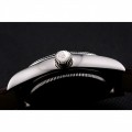 Rolex Cellini White Dial Stainless Steel Case Brown Leather Strap 622839