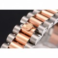 Rolex Datejust Rose Gold Dial And Bezel Stainless Steel Case Two Tone Bracelet Rolex Datejust Rose Gold Dial And Bezel Stainless Steel Case Two Tone Bracelet