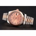 Rolex Datejust Rose Gold Dial And Bezel Stainless Steel Case Two Tone Bracelet Rolex Datejust Rose Gold Dial And Bezel Stainless Steel Case Two Tone Bracelet