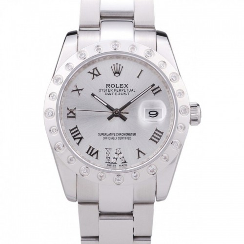 Rolex Datejust Diamond Bezel Silver Dial 7468 Rolex Datejust Diamond Bezel Silver Dial 7468