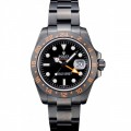 Rolex Swiss Explorer Black Ceramic Bezel Black Dial Watch 98240