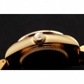 Rolex DayJust Diamond Pave Gold Dial Gold Diamond Bracelet 1453953