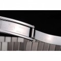 Rolex DateJust Polished Stainless Steel Bezel Grey Dial 42000