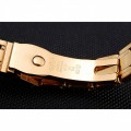 Rolex Datejust Diamond Dial Pink Jewels Bezel Gold Case And Bracelet 622835