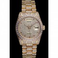Rolex Day-Date Diamonds Yellow Gold-SRL185 621615