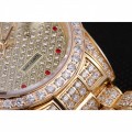 Rolex Day-Date Diamonds Yellow Gold-SRL185 621615