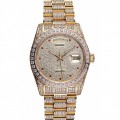 Rolex Day-Date Diamonds Yellow Gold-SRL185 621615