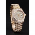 Rolex Day-Date Diamonds Yellow Gold-SRL185 621615