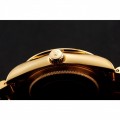 Rolex Day-Date Red Diamond Pave Dial Gold Diamond Bracelet 1453960