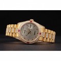 Rolex Day-Date Diamonds Yellow Gold-SRL184 621614