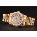 Rolex Day-Date Yellow Gold Diamond Pave